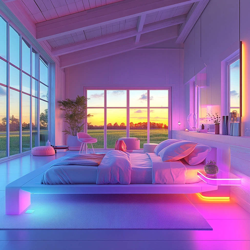 scandinavian farmhouse bedroom 70