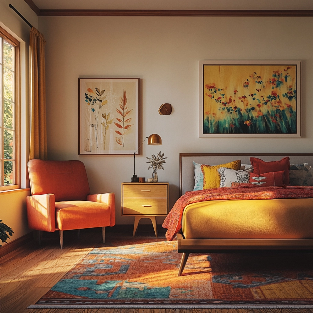 scandinavian farmhouse bedroom 79