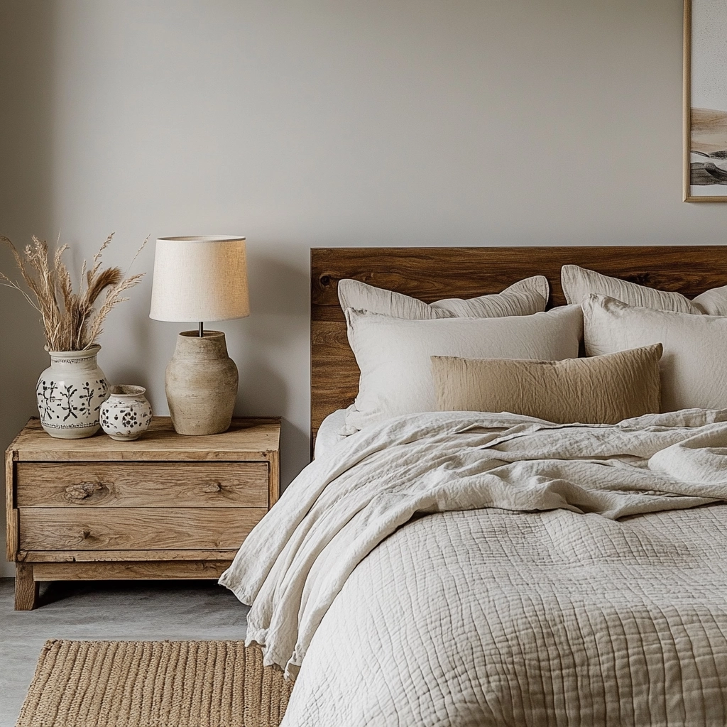 scandinavian farmhouse bedroom 8