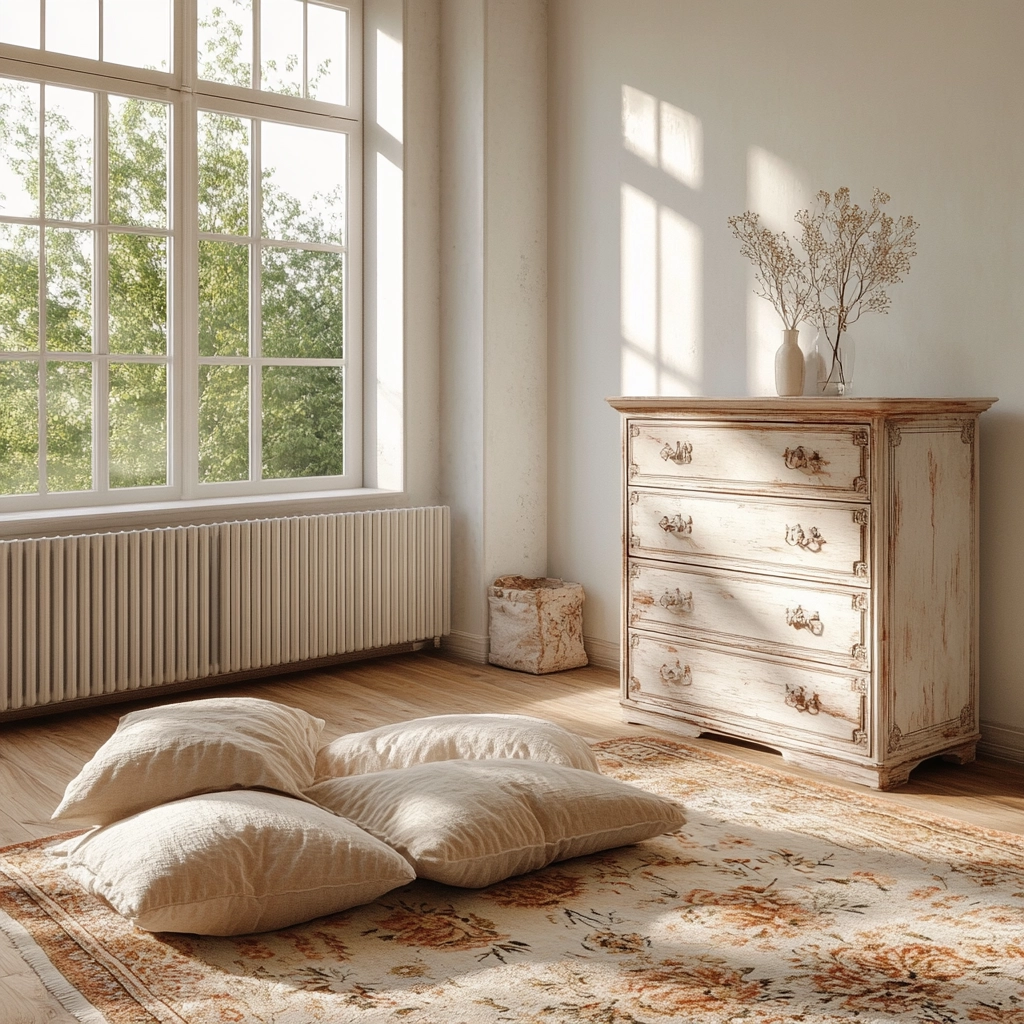 scandinavian farmhouse bedroom 9