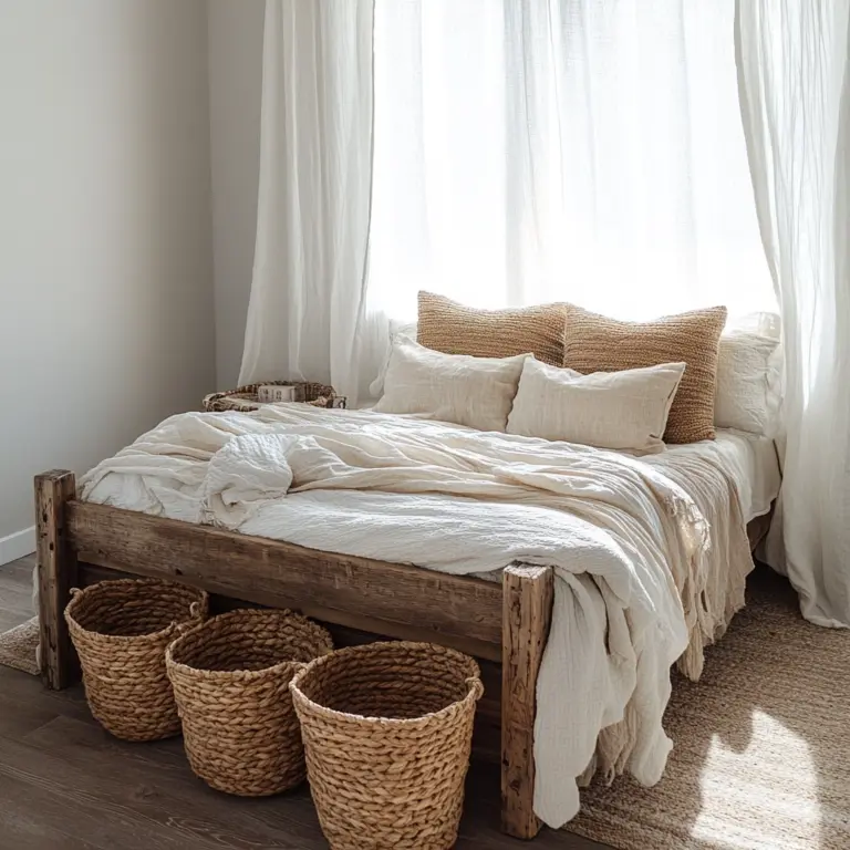 simple farmhouse bedroom 1