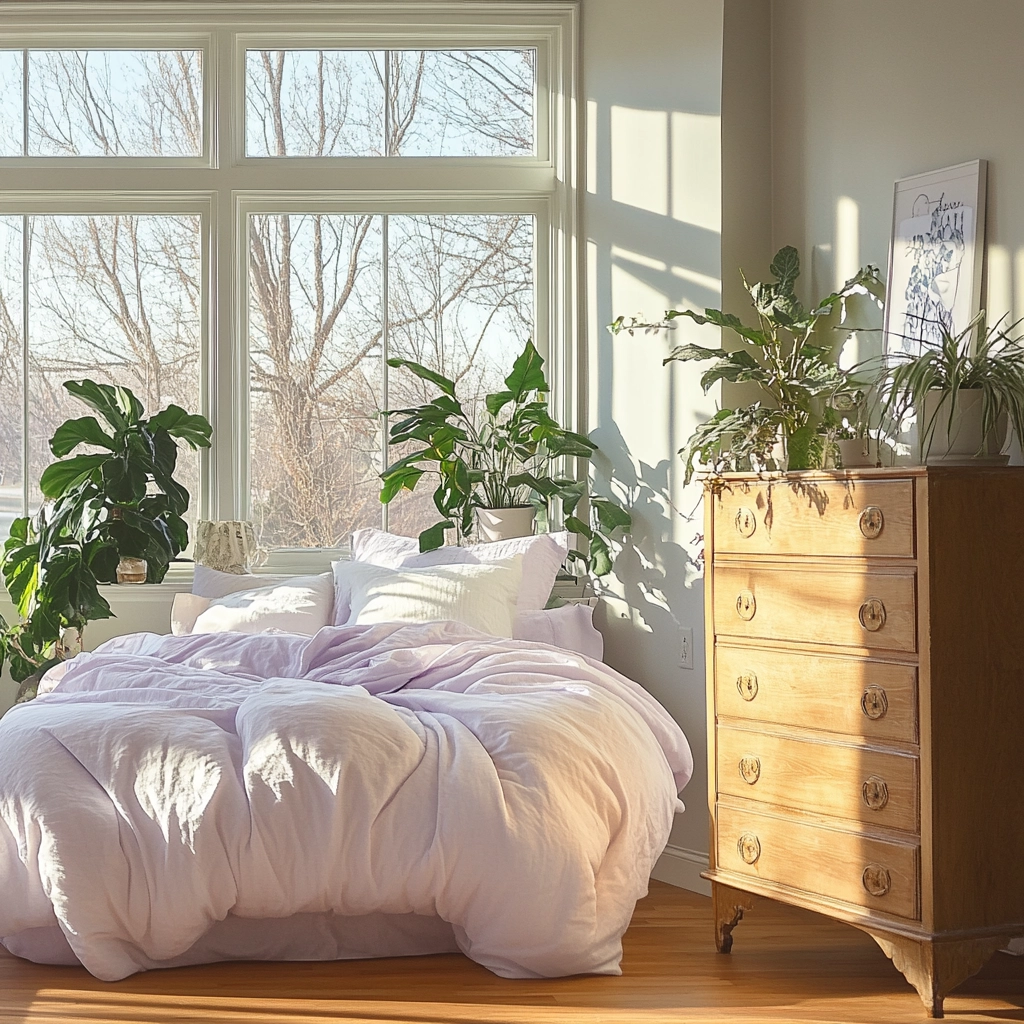 simple farmhouse bedroom 12