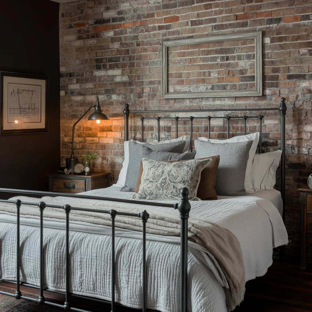 simple farmhouse bedroom 13