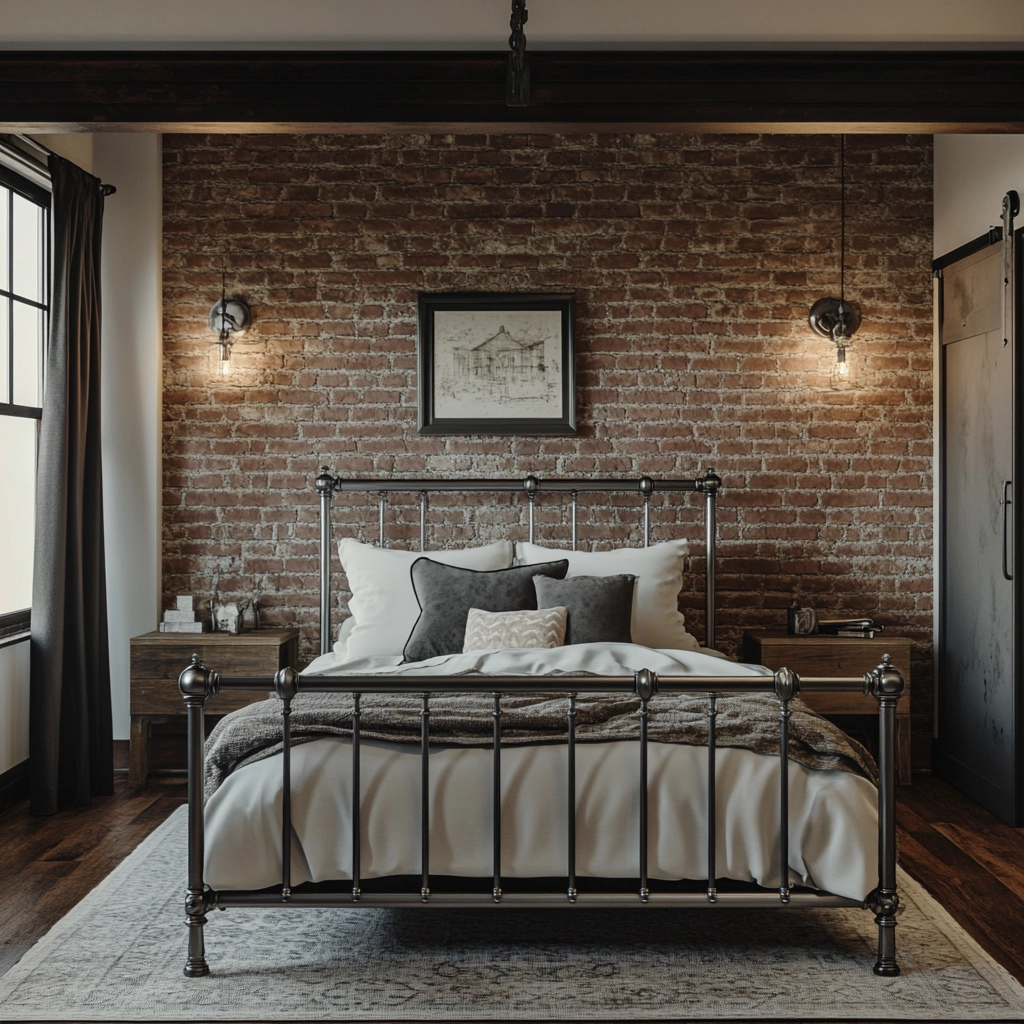 simple farmhouse bedroom 16
