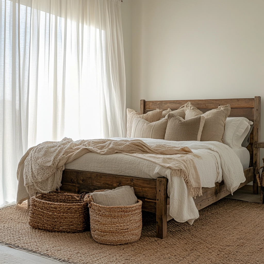 simple farmhouse bedroom 2