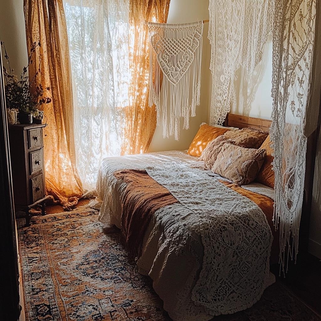 simple farmhouse bedroom 25