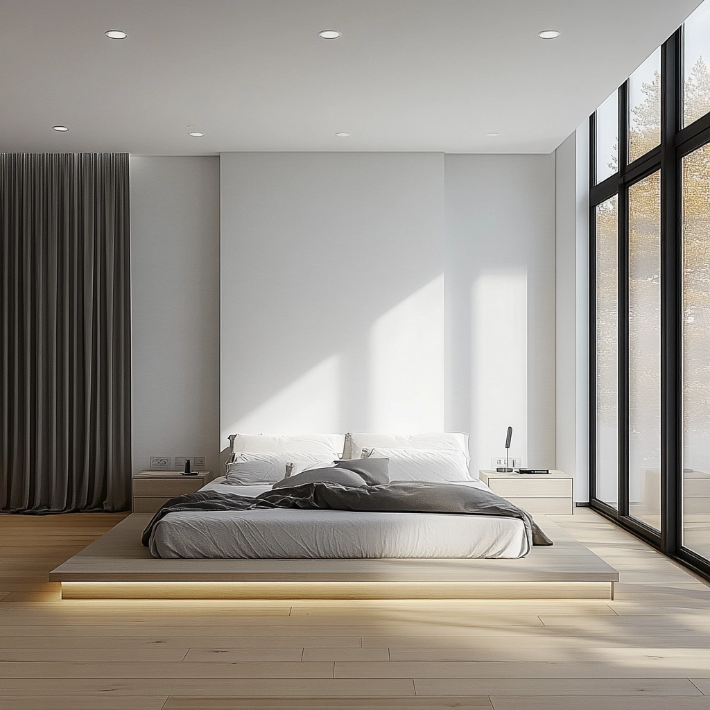 simple farmhouse bedroom 29