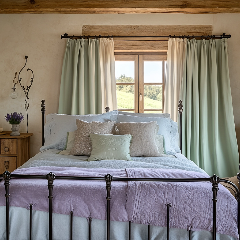 simple farmhouse bedroom 37
