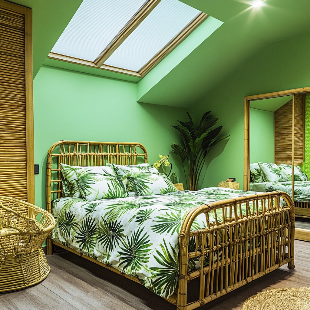 simple farmhouse bedroom 43