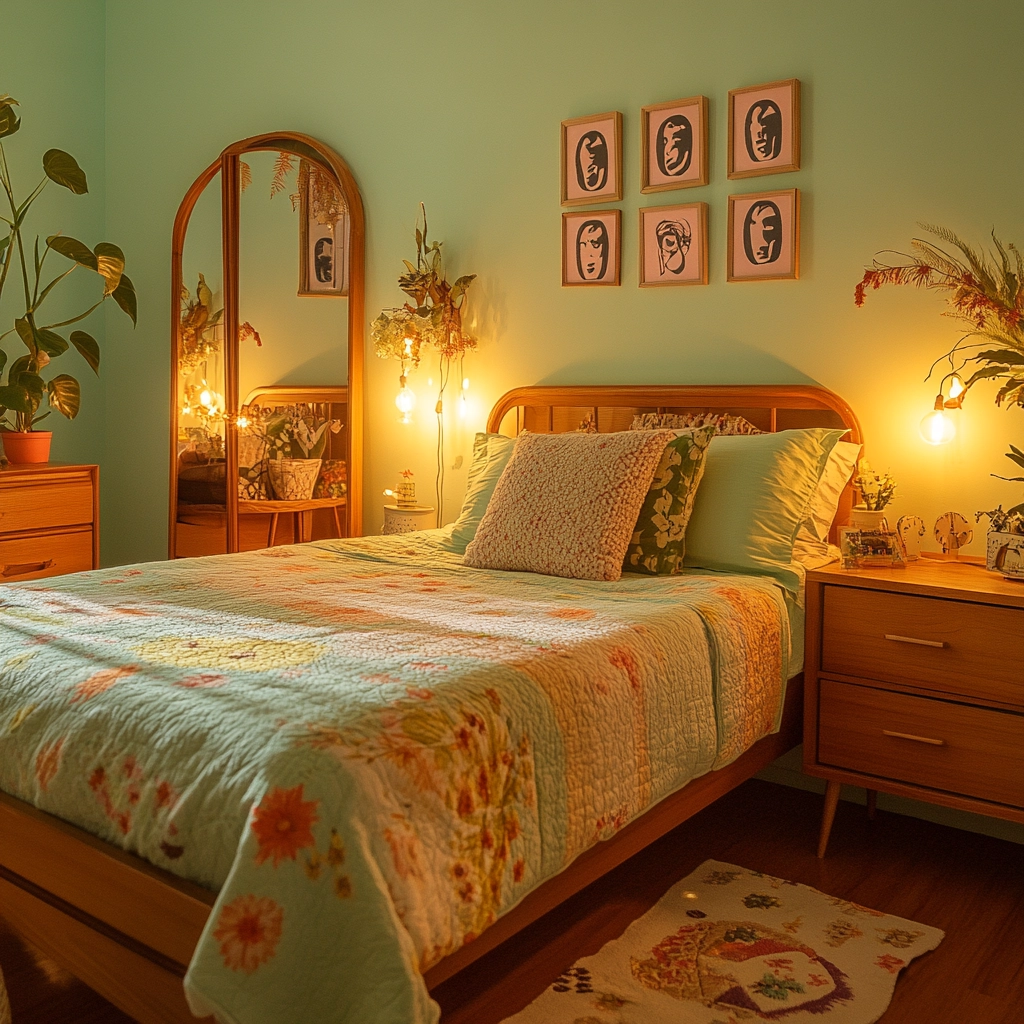 simple farmhouse bedroom 45