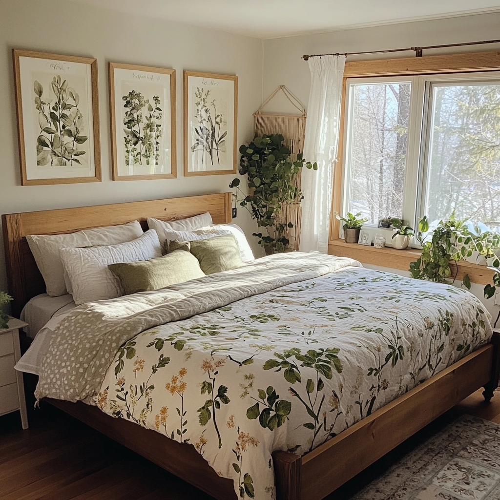simple farmhouse bedroom 50
