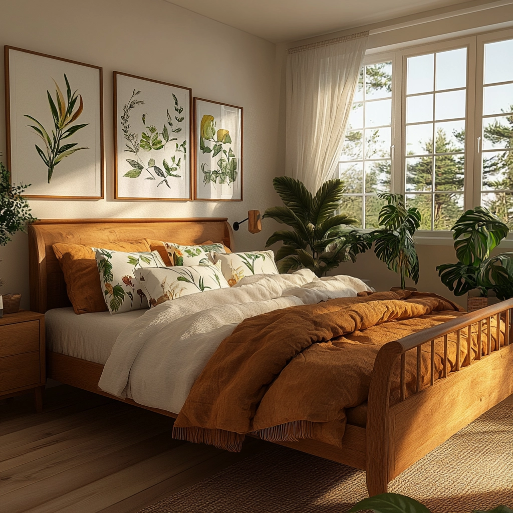 simple farmhouse bedroom 51