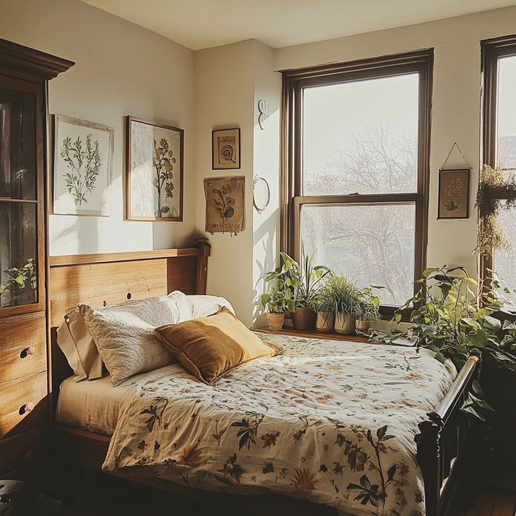 simple farmhouse bedroom 52