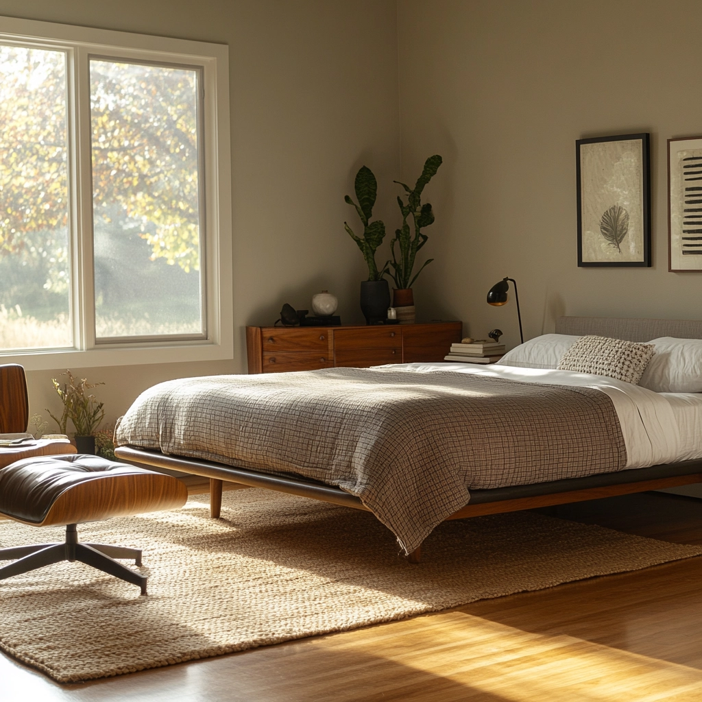 simple farmhouse bedroom 53