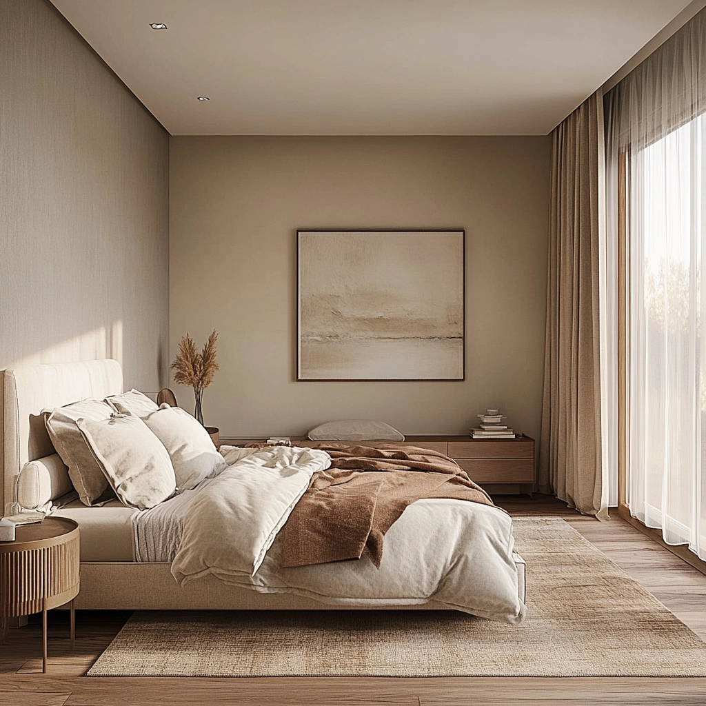 simple farmhouse bedroom 57