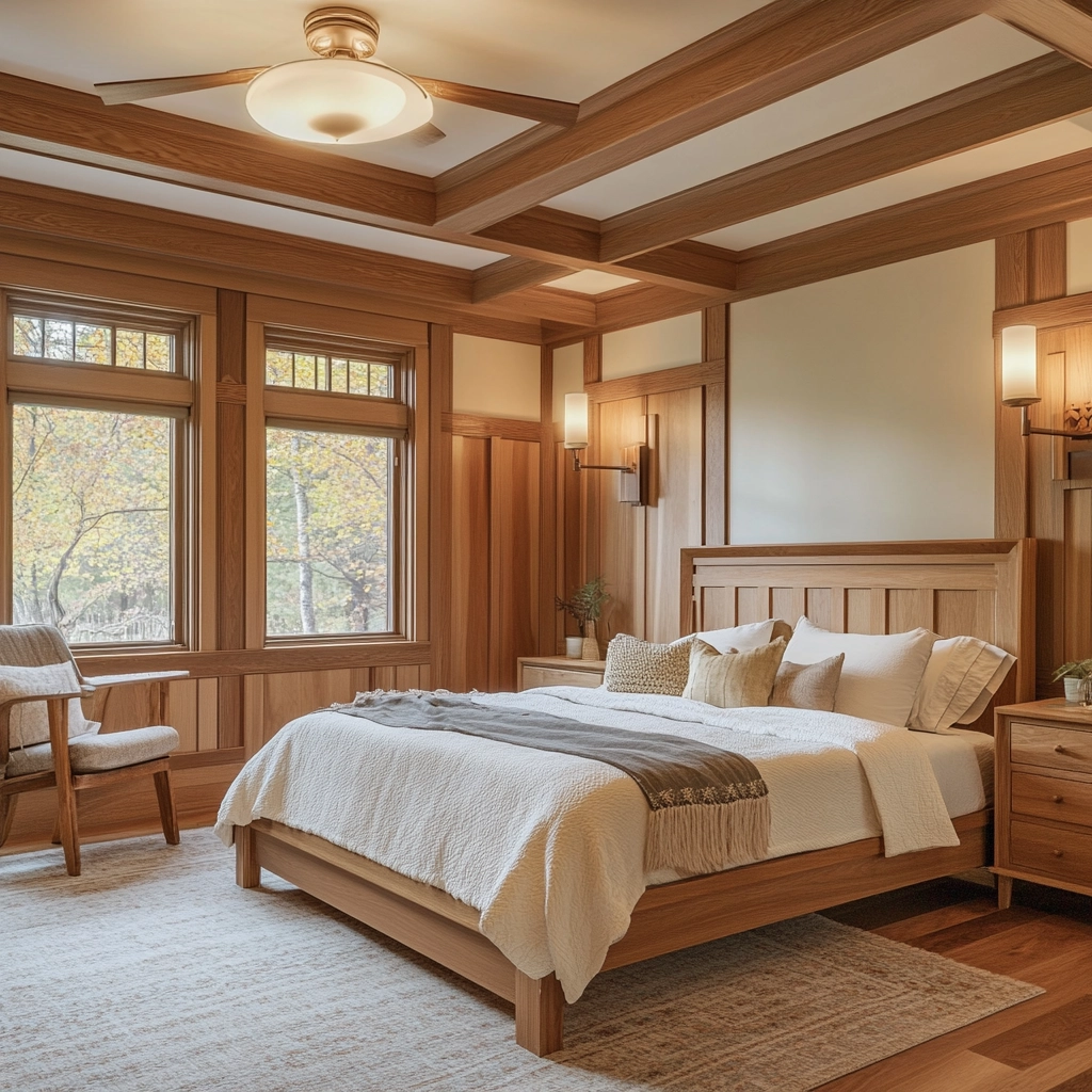 simple farmhouse bedroom 68
