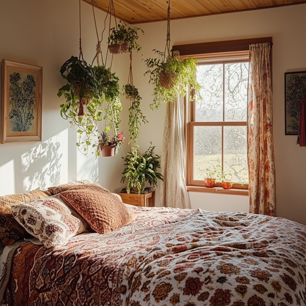 small farmhouse bedroom 15