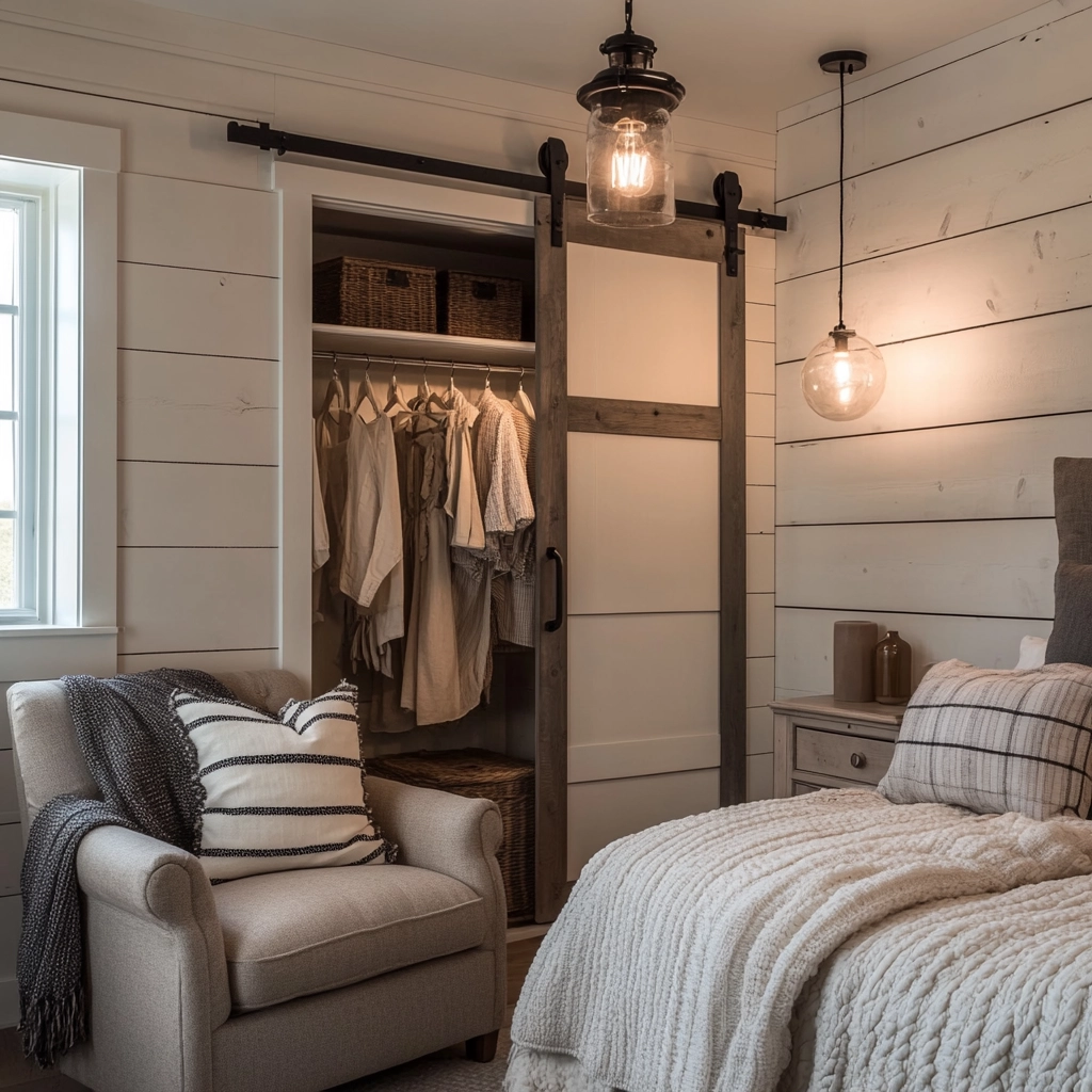 small farmhouse bedroom 21