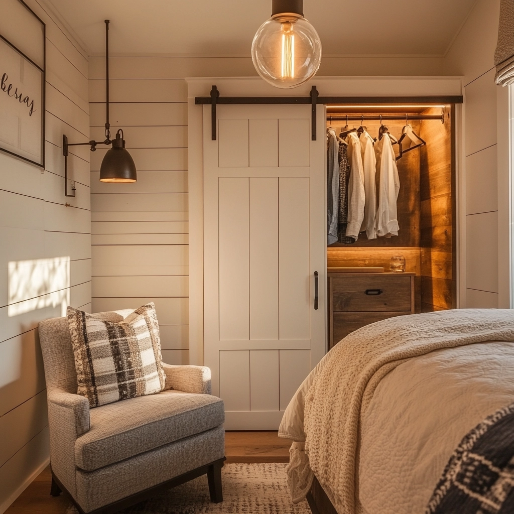 small farmhouse bedroom 23