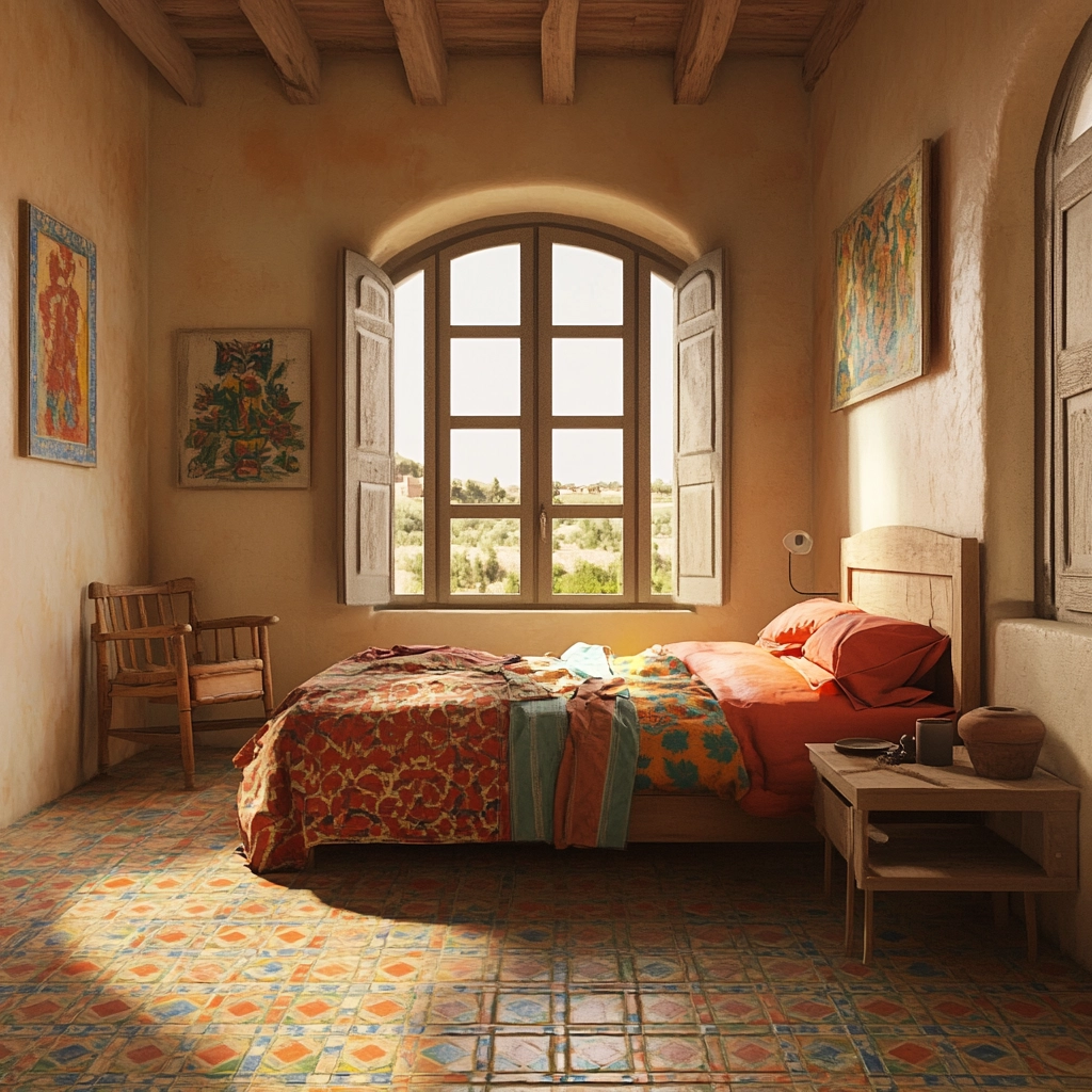 small farmhouse bedroom 74