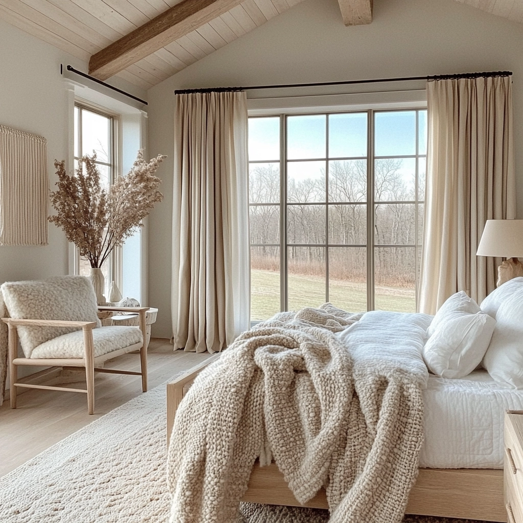 small farmhouse bedroom ideas 5