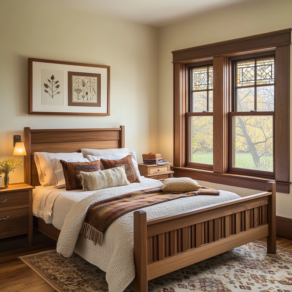 small farmhouse bedroom ideas 57