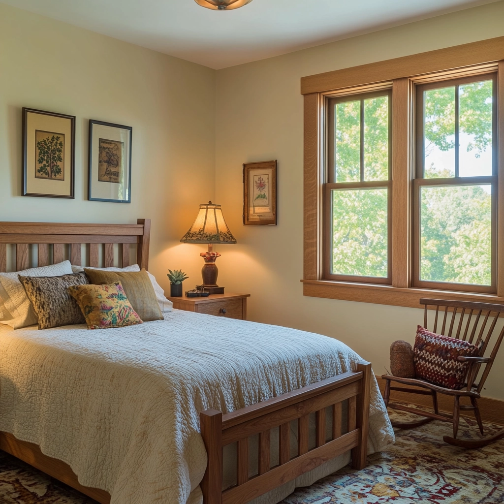 small farmhouse bedroom ideas 60