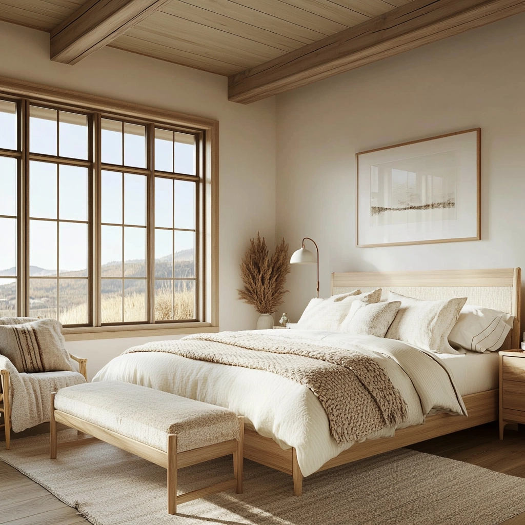 small farmhouse bedroom ideas 7