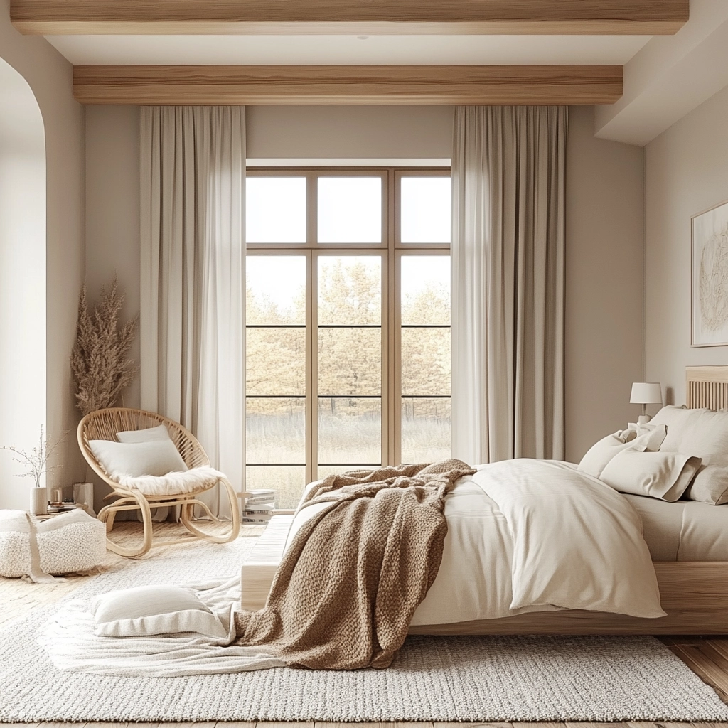 small farmhouse bedroom ideas 8