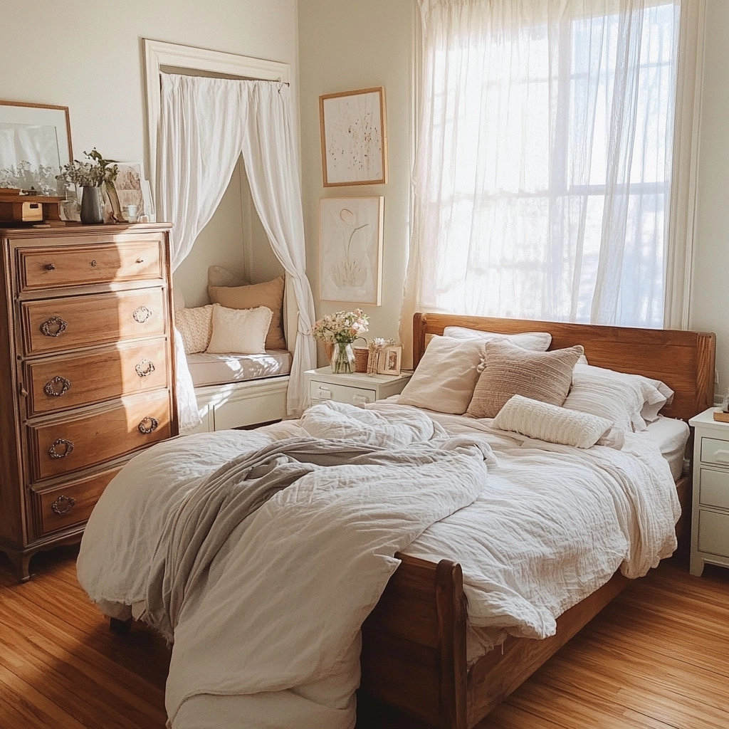 teen farmhouse bedroom girl 1