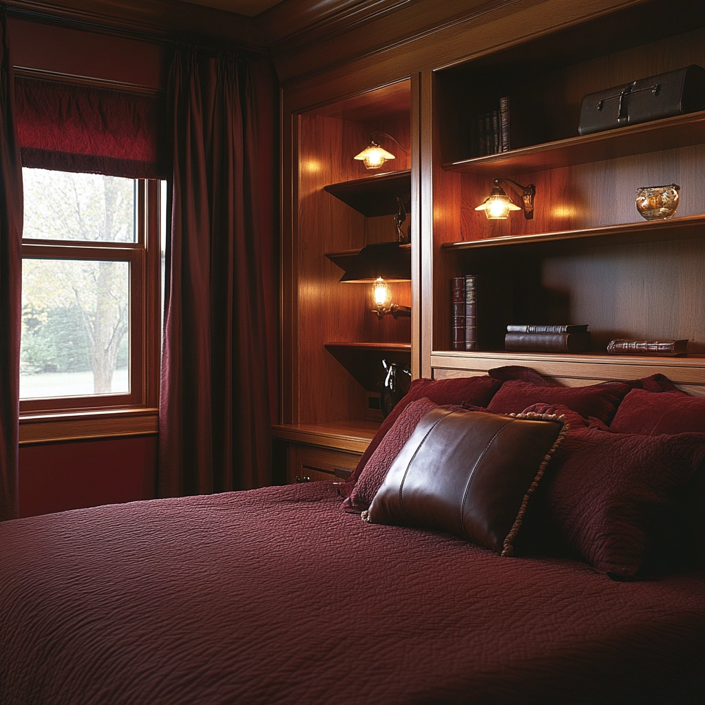 traditional farmhouse bedroom 17