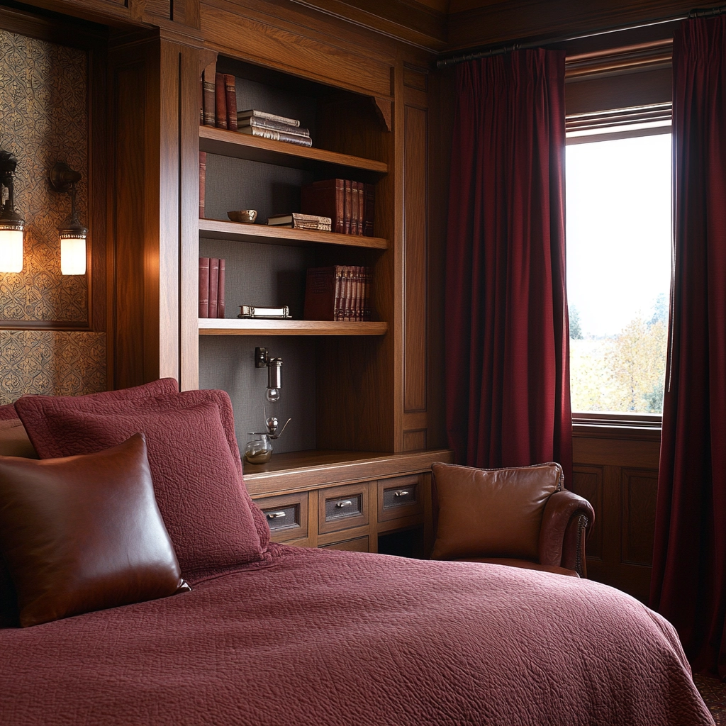 traditional farmhouse bedroom 19
