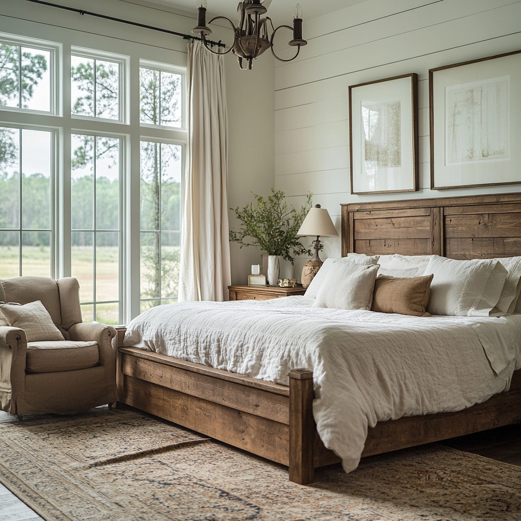 traditional farmhouse bedroom 2