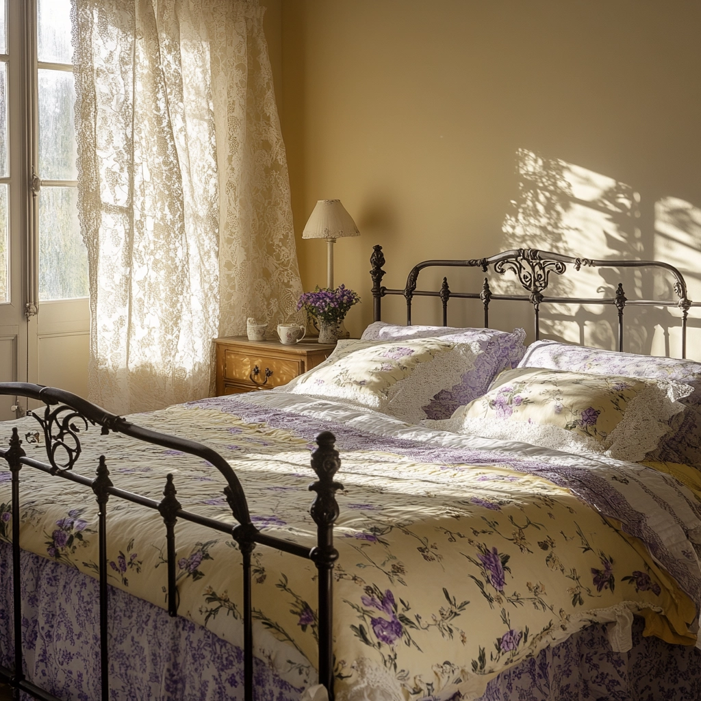 traditional farmhouse bedroom 29