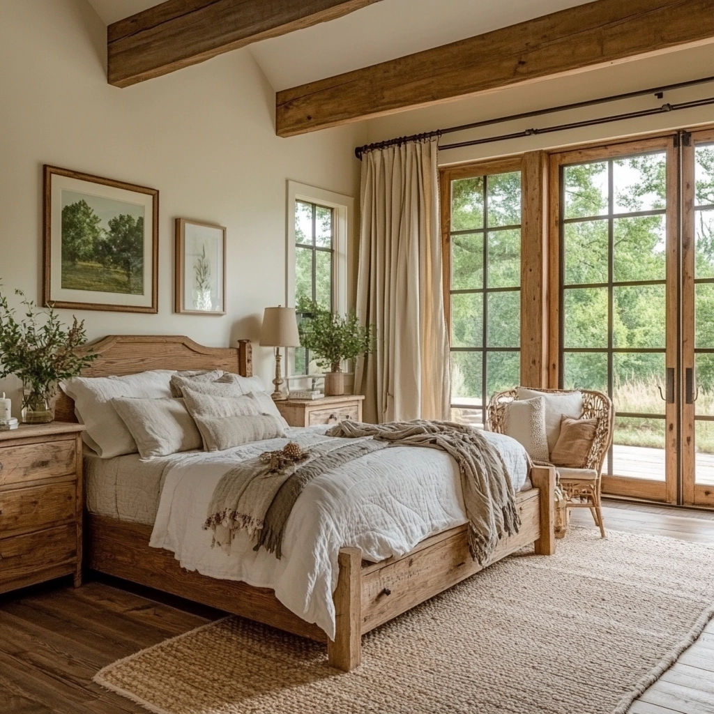 traditional farmhouse bedroom 4