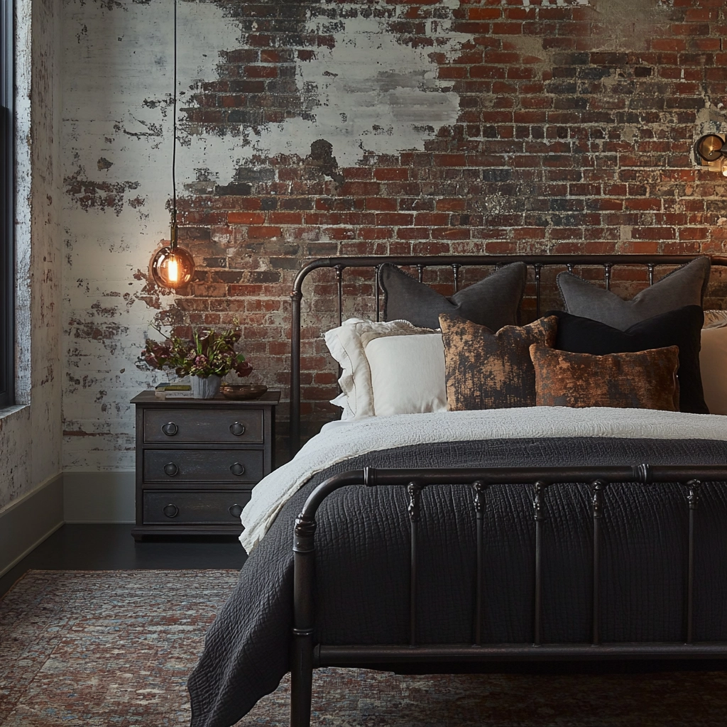 traditional farmhouse bedroom 41