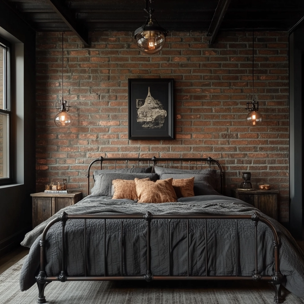 traditional farmhouse bedroom 43