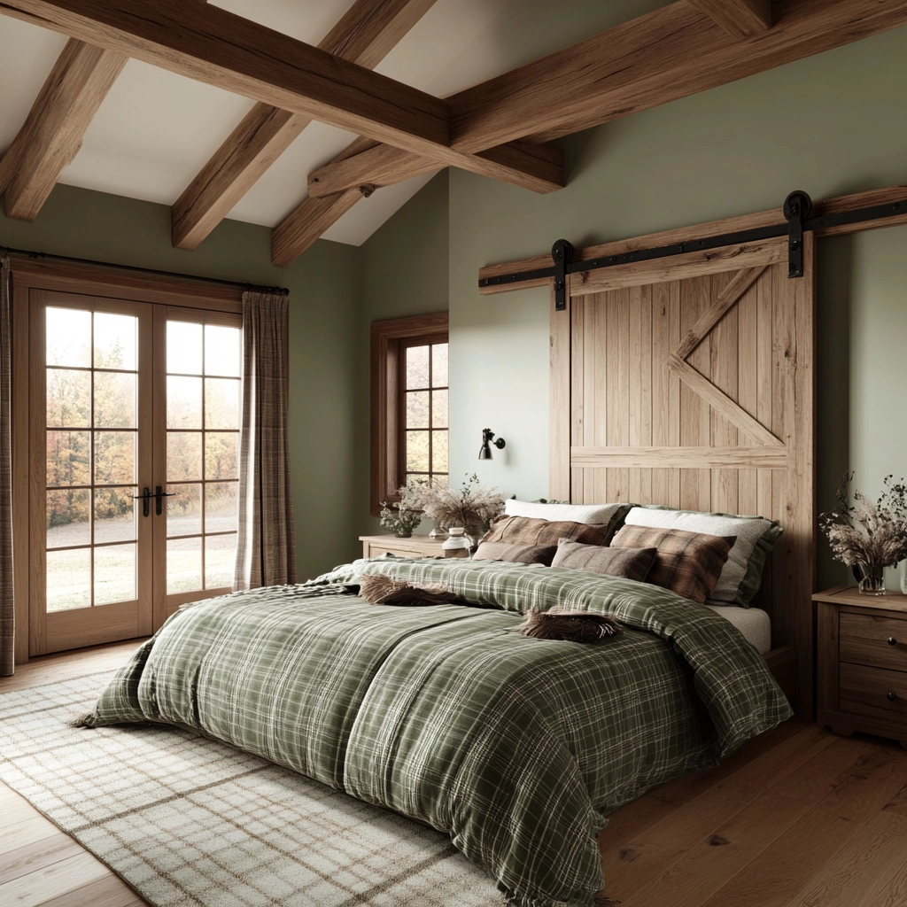 traditional farmhouse bedroom 45