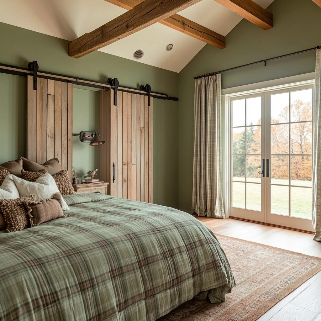 traditional farmhouse bedroom 48
