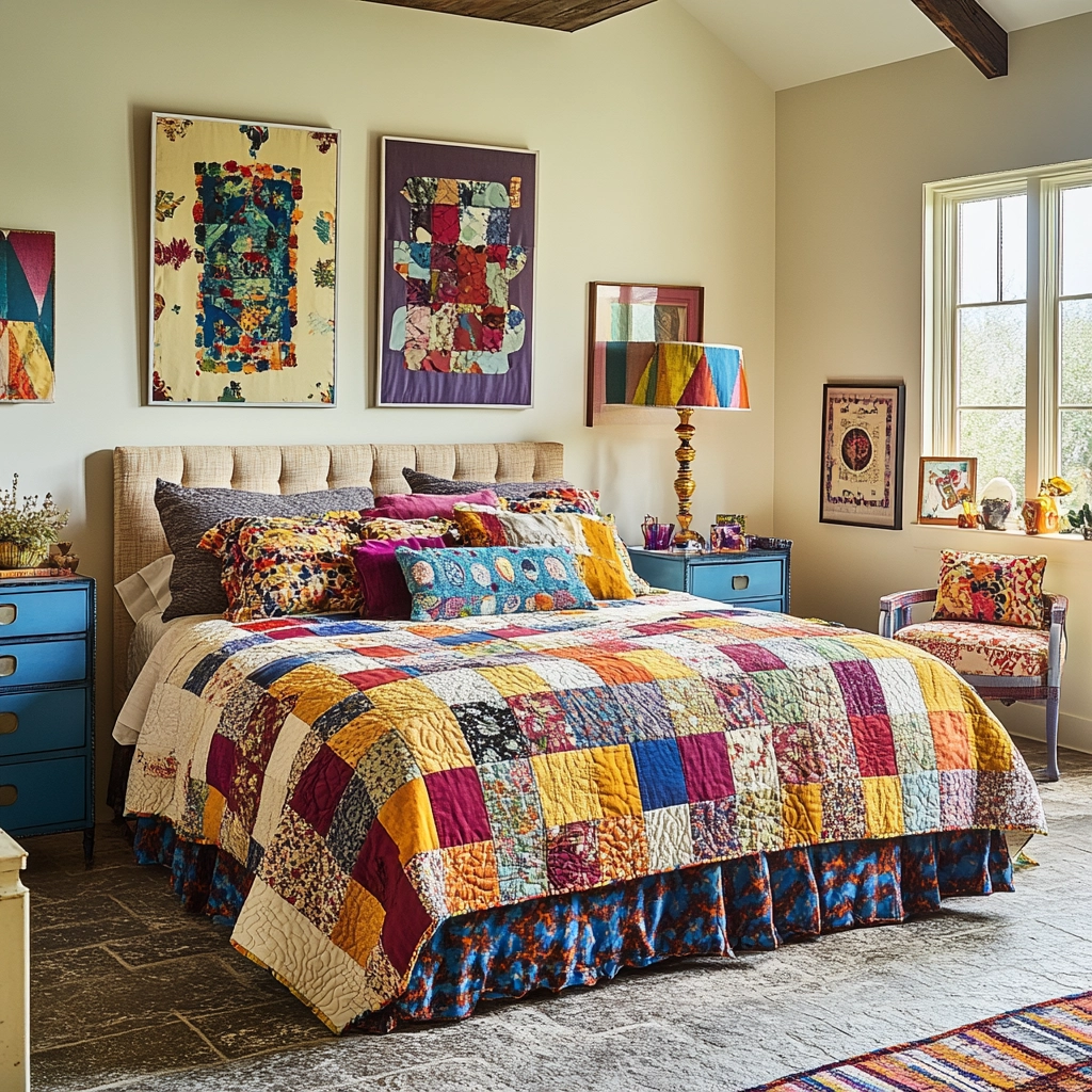traditional farmhouse bedroom 50