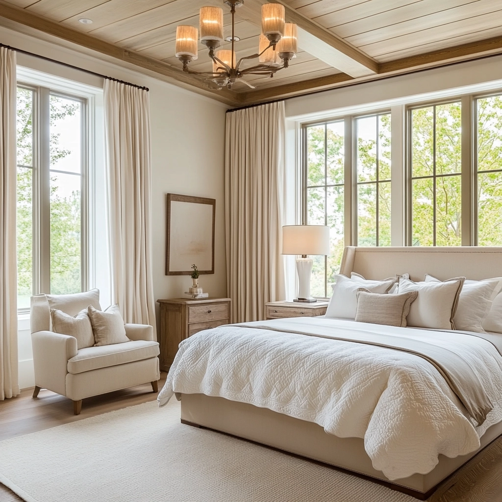 traditional farmhouse bedroom 57