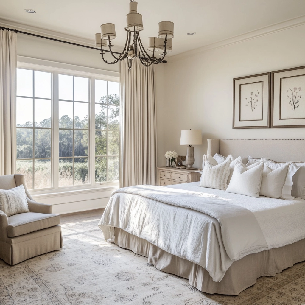 traditional farmhouse bedroom 59