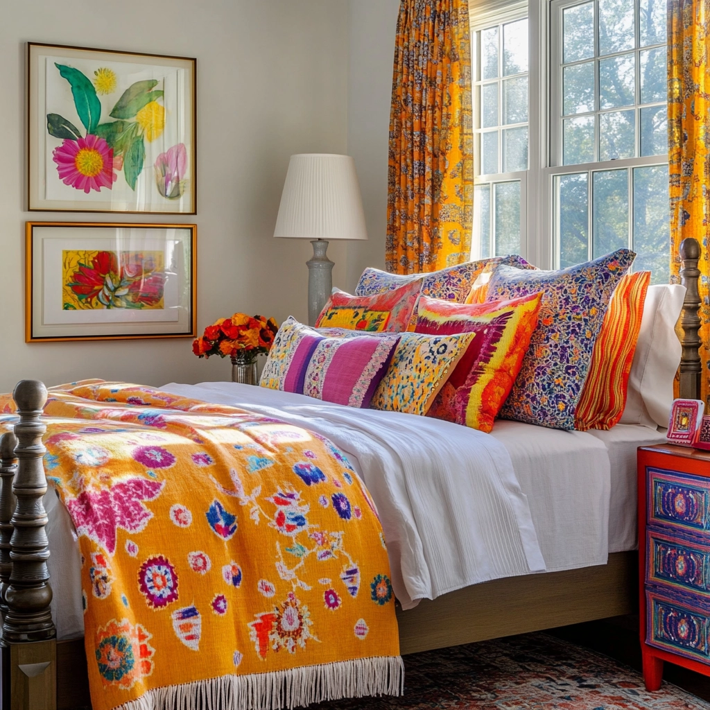 traditional farmhouse bedroom 71