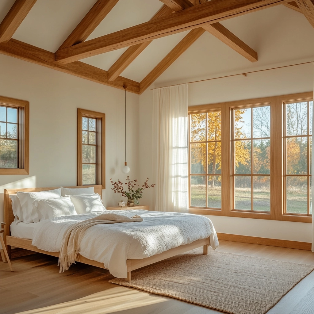traditional farmhouse bedroom 77