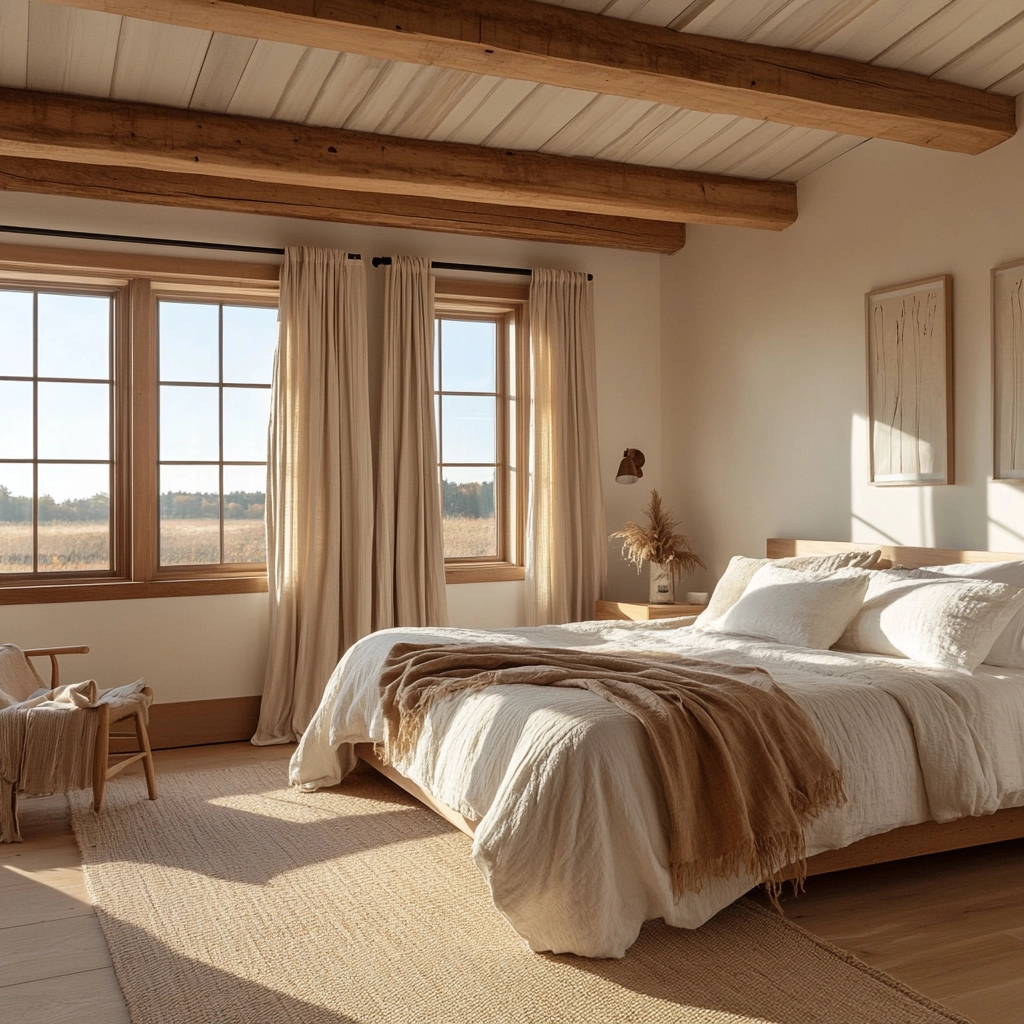 traditional farmhouse bedroom 78