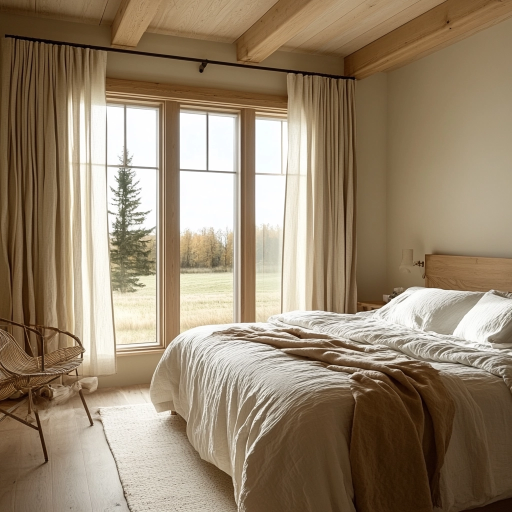 traditional farmhouse bedroom 79