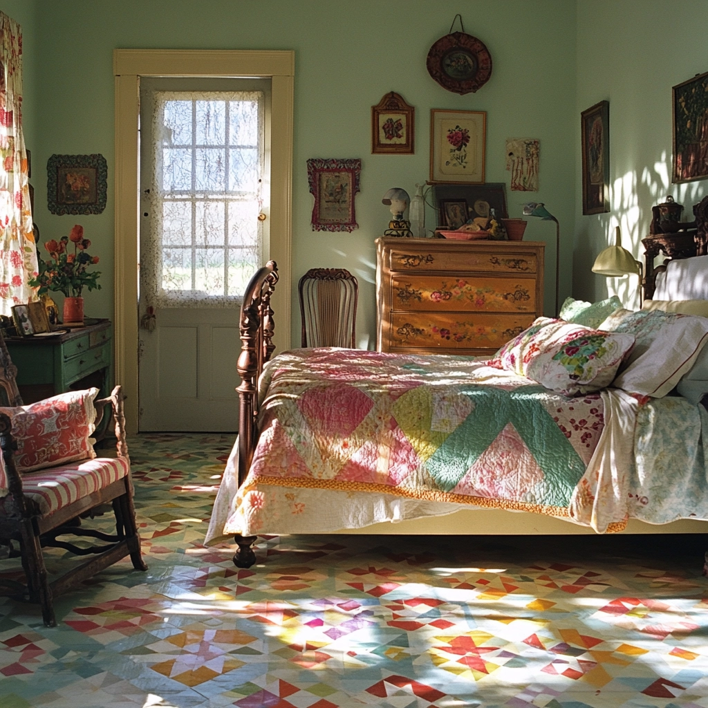 victorian farmhouse bedroom 16