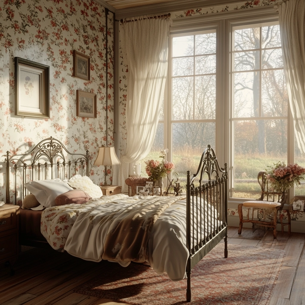 victorian farmhouse bedroom 9