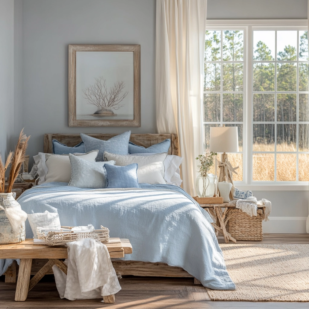 vintage farmhouse bedroom 14
