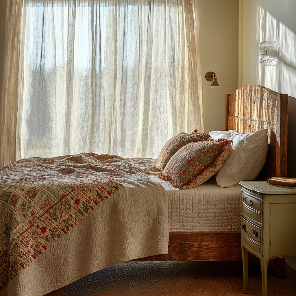 vintage farmhouse bedroom 2